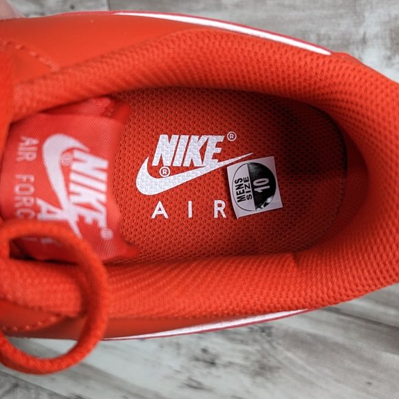 Nike* Air Force 1 \'07 Low‎ Picante Red DV0788-600 Sneaker~ Size 10 (NWT) main image 9